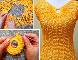 Como tejer linda blusa de crochet
