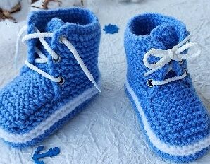 Aprende a tejer lindas botitas para bebe