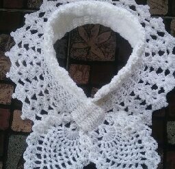 Aprende a tejer lindo cuello crochet
