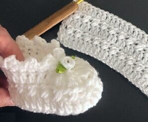 Como tejer pantuflas a crochet
