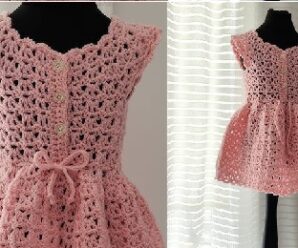 Aprende a tejer este vestido a crochet