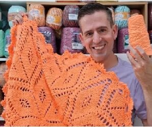 Como tejer un centro de mesa crochet