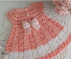 Como tejer lindo vestido crochet