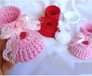 Como tejer lindo zapatito a crochet