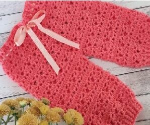 Como tejer un lindo patalon de niño crochet