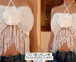 Aprende a tejer hermoso top a crochet