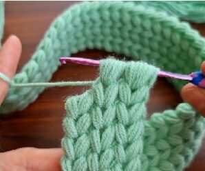 Aprende a tejer lindo punto de crochet