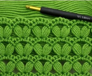 Como tejer hermoso patron crochet