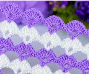 Aprende a tejer este lindo patron crochet