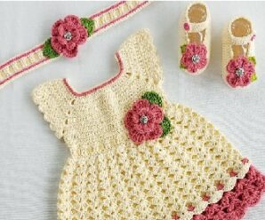 Tutorial para tejer un vestido de crochet